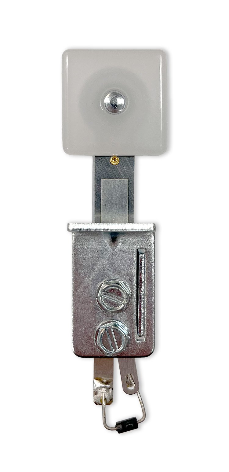 Anti-Sway 1" x 1" Frosted 3D/Deep Square Stand-Up Target Assembly With Diode